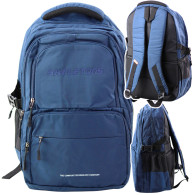 Ryggsäck Stadsfunktionell 9 Fickor Marinblå 35L 48cm
