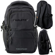 Ryggsäck Stadsfunktionell 9 Fickor Svart 35L 48cm
