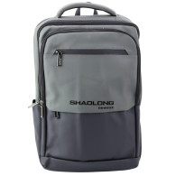 Ryggsäck Stad Business USB-ficka för laptop Svart Grå 16L 41cm
