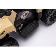 Quad Na Akumulator GTS1155 Khaki translates to Fyrhjuling med batteri GTS1155 Khaki in Swedish.