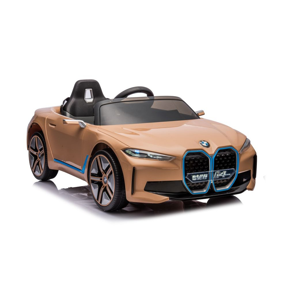 Bil På Batteri BMW I4 Guld 4x4 Bil På Batteri BMW I4 Guld 4x4