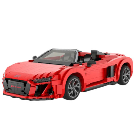 Byggklossar AutoRC 114 Audi R8 Spyder 1440 Delar Rastar 93800