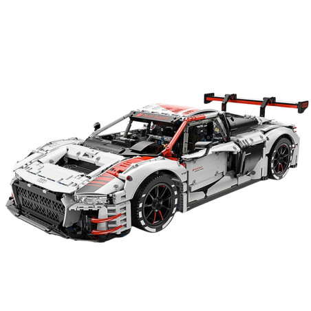Konstruktionsklossar RC-bil Rastar 18 Audi R8 3322 Delar
