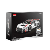 Konstruktionsklossar RC-bil Rastar 18 Audi R8 3322 Delar