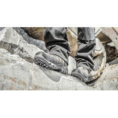 Arbetsskor, mocka, storlek 45, CE