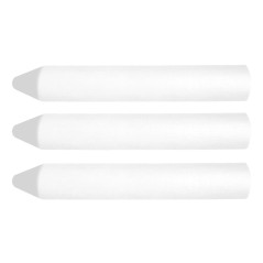 Vit teknisk krita, 13 x 85 mm, 3 st.