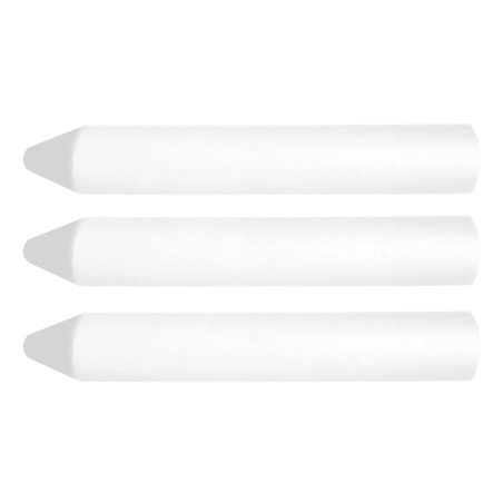 Vit teknisk krita, 13 x 85 mm, 3 st.