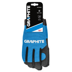 Arbetshandskar 10', syntetiskt läder + elastiskt tyg, CE