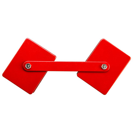 Justeringssvetsningsstöd med magnetfäste, bärkapacitet 22,7 kg.