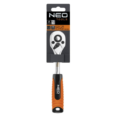 Ratschmejsel 1/4', 150 mm, 45 tänder