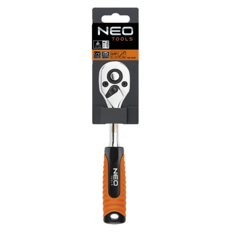 Ratschmejsel, 3/8 tum, 210 mm, 45 tänder