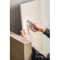 Fällbar universal kniv, trapezblad + kniv, nylonfodral + 5 Neo-blad