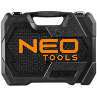Hylsnyckelsats 1/2', 1/4', 82-delars set, CrV