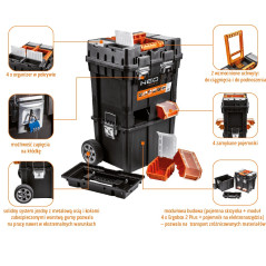 Verktygslåda HD Compact på hjul