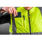 Ärmellose Arbeitsweste, beidseitig tragbar, eine Seite reflektierend, gelb, Größe XL/56.