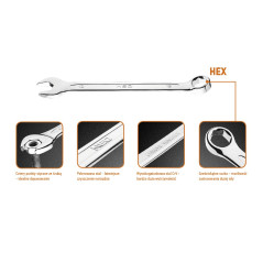 Sexkantsnyckel HEX/V 6 x 100 mm