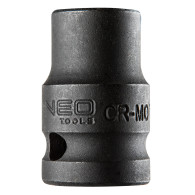 Skruvmejselbits med 1/2', 12 x 38mm, Cr-Mo