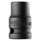 Skruvmejselbits med 1/2', 12 x 38mm, Cr-Mo