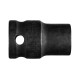 Skruvmejselbits med 1/2', 12 x 38mm, Cr-Mo