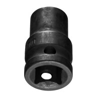 Skruvmejselbits med 1/2', 12 x 38mm, Cr-Mo
