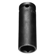 Nasadka udarowa 1/2' długa, 19 x 78mm , Cr-Mo