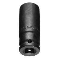 Nasadka udarowa 1/2' długa, 22 x 78mm , Cr-Mo