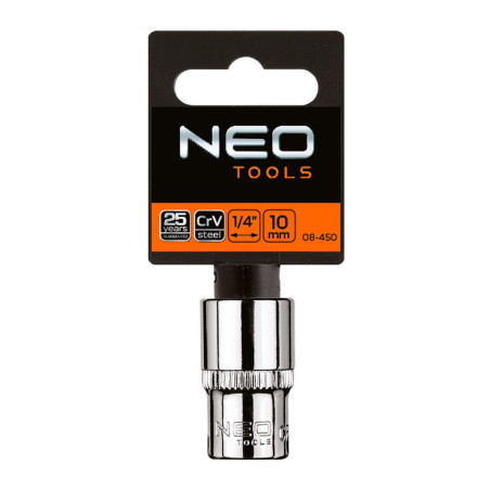 Sexkantig adapter 1/4', 12 mm