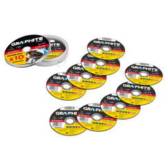 Skärskiva för metall 125 x 1.0 x 22.2 mm, 41 A60-T-BF, INOX, 10 st.