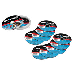 Skärande metallskiva 125 x 1,0 x 22,2 mm, 41 A60-T-BF, 10 st.