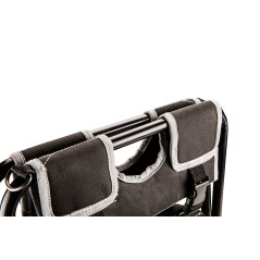 Stol med verktygsväska