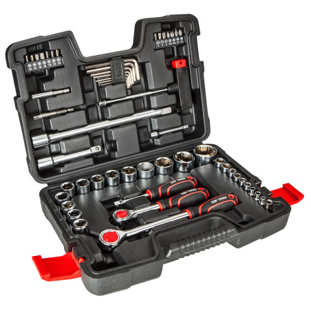 Set med hylsnycklar 1/4', 1/2', 53 delar. | HandlaSmidigt.se
