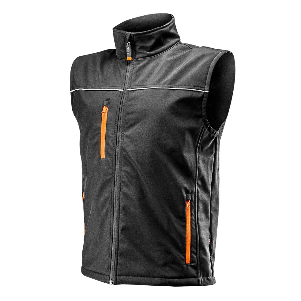 Ärmellose Arbeitssoftshelljacke, Größe M Ärmellose Arbeitssoftshelljacke, Größe M