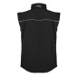 Arbetsväst i softshell-material, storlek XL.