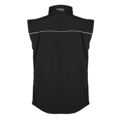 Ärmellose Arbeitssoftshelljacke, Größe XXL.