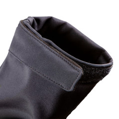 Arbetsjacka varnings softshell med huva, gul, storlek XL