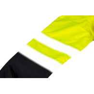 Arbetsjacka varning vattentät, gul, storlek L