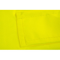 Spodnie robocze ostrzegawcze wodoodporne, żółte, rozmiar XL