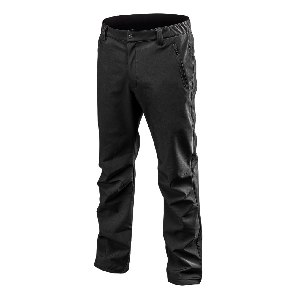 Arbetsbyxor i softshell-material, storlek S.