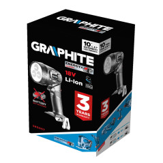 Ficklampa Energy+ 18V, Li-Ion, utan batteri