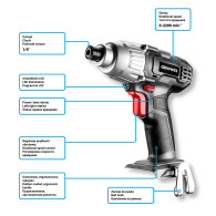 Batteridriven skruvdragare Energy+ 18V, Li-Ion, utan batteri