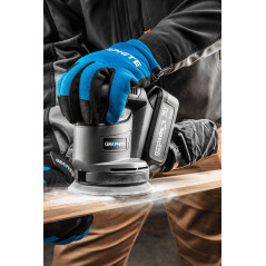 Excentrisk slipmaskin Energy+ 18V, Li-Ion, 125 mm slipplatta, utan batteri