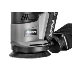 Excentrisk slipmaskin Energy+ 18V, Li-Ion, 125 mm slipplatta, utan batteri