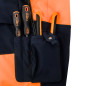 Arbetsbyxor varning softshell, orange, storlek XXL