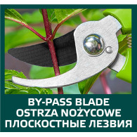 Sekator ogrodowy uniwersalny 185 mm, średnica cięcia 10 mm