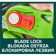 Sekator ogrodowy kowadełkowy, regulacja rozstawu, średnica cięcia 12 mm