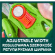 Sekator ogrodowy kowadełkowy, regulacja rozstawu, średnica cięcia 12 mm