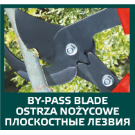 Sekator do gałęzi uniwersalny z przekładnią 700 mm, średnica cięcia 30 mm