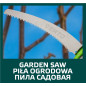 Sax för fjärilslarver med växellåda och trädgårdssåg, skärdiameter för saxen är 30 mm.