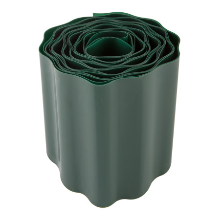 Kantsten för gräsmattor 15 cm x 9 m, grön