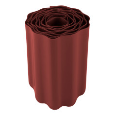 Kant till gräsmattor 20 cm x 9 m, brunt